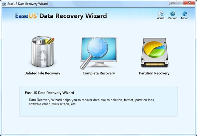 Powerful read-only data recovery software for hard disk.