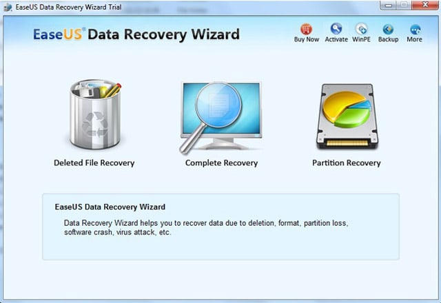 Powerful read-only data recovery software for hard disk.