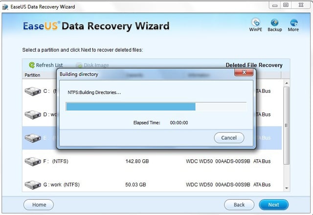 recover deleted files