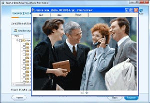 find lost files on CF card