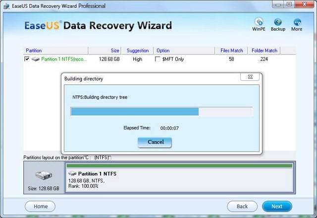 recover files from dynamic disk