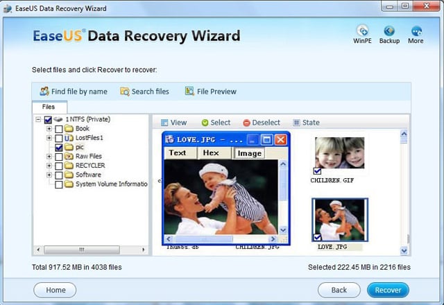    EASEUS Data Recovery Wizard Professional