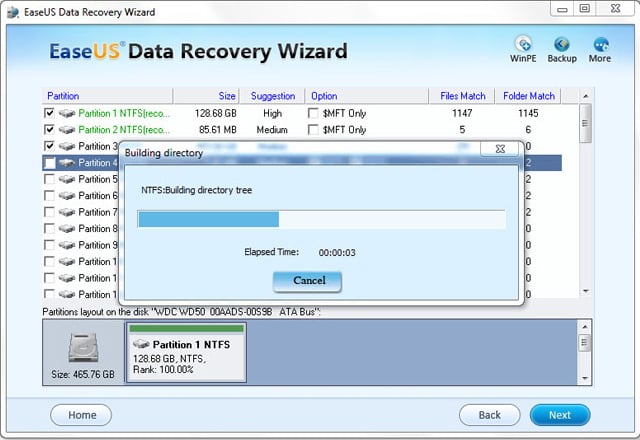 Recover hard disks involving Scandisk and Chkdsk Error