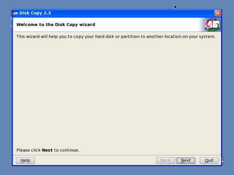 Disk Copy Wizard