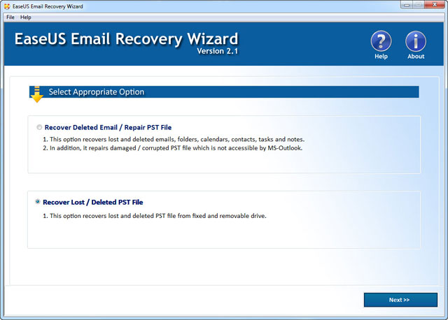 Email Recovery Wizard