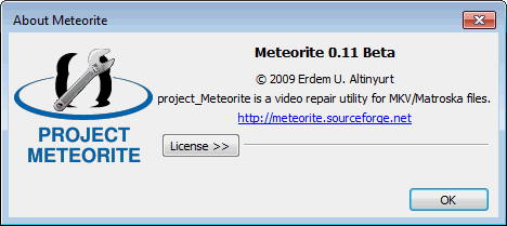 Meteorite video repair