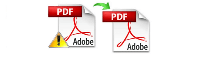 Repair PDF Files online