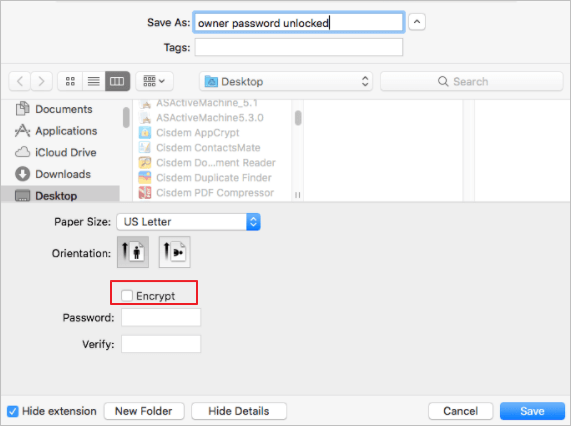 unlock PDF on Mac with Previewer