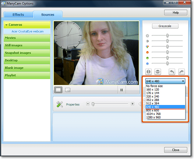 Webcam recorder Windows 10