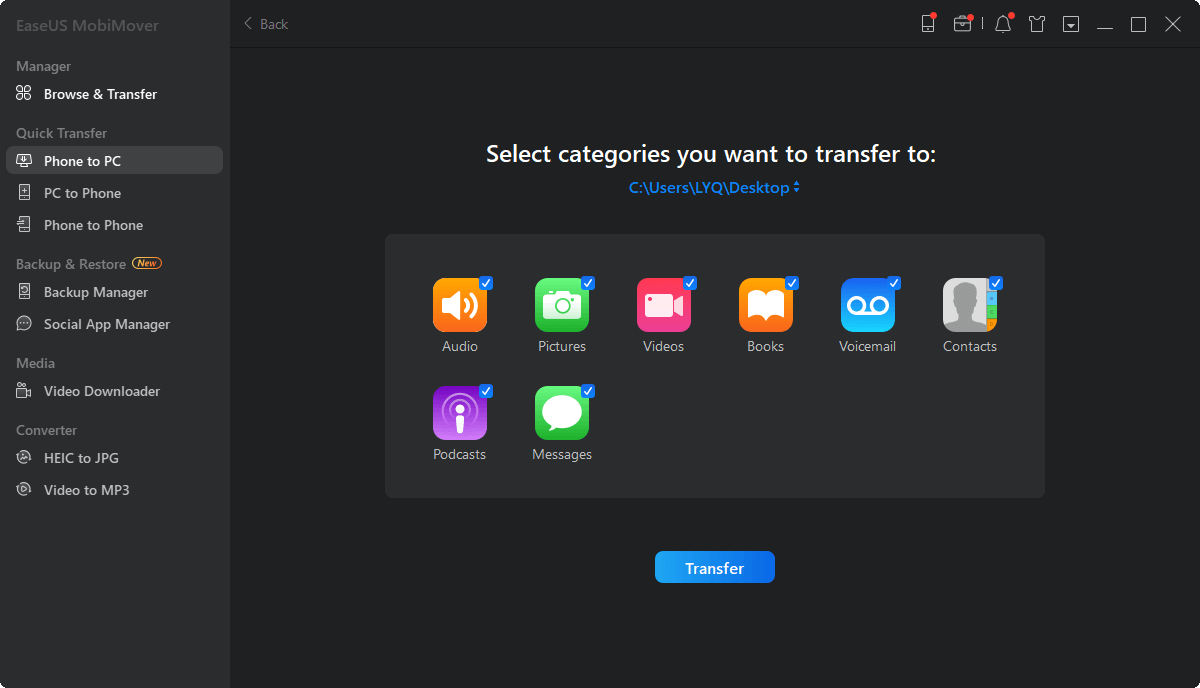 how to transfer files from iPad to PC - step 2