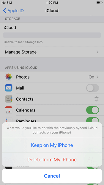 How to mass delete contacts on iPhone using iCloud