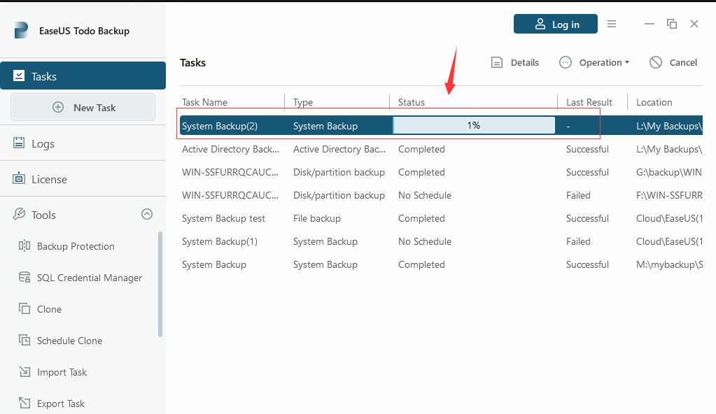 migrating your operating system to a virtual machine todo backup 3