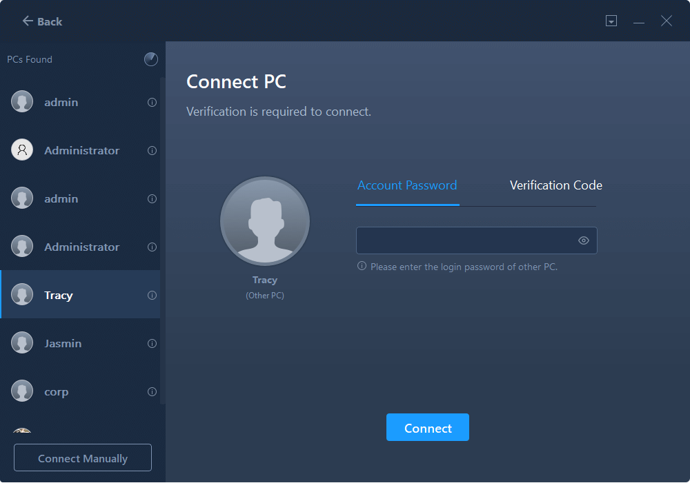 connect the PCs