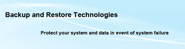 Backup and Restore Technologies