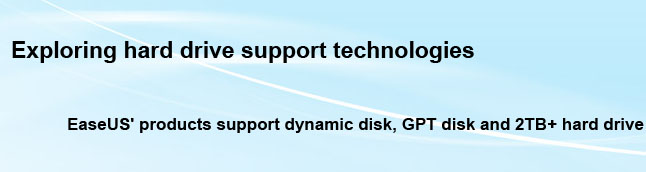 GPT, dynamic, large drive Technologies