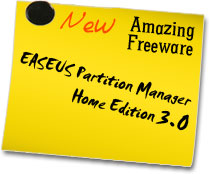 Free Now! EASEUS Partition Manager Home Edition