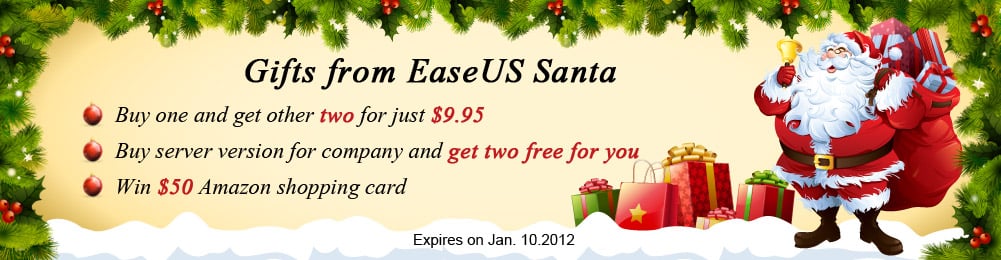 EaseUS Christmas Promotion