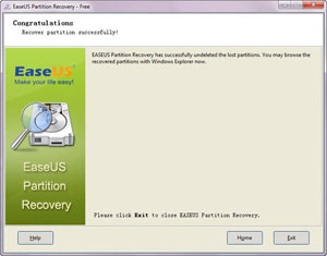 Partition Recovery Success