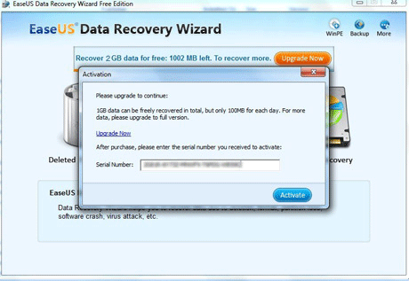 Easeus Data Recovery Wizard Technician 10.2.0 Serial Key