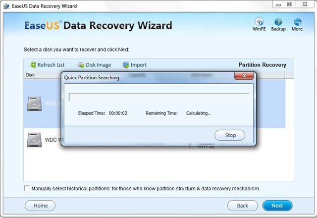 Partition Recovery