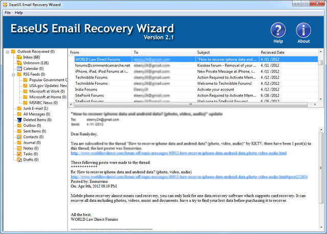 How to Recover Permanently Deleted Emails from Hotmail - EaseUS