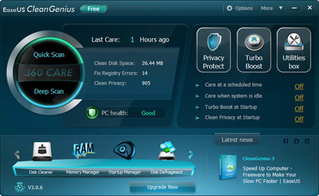 EaseUS CleanGenius Free 3.0.6 full