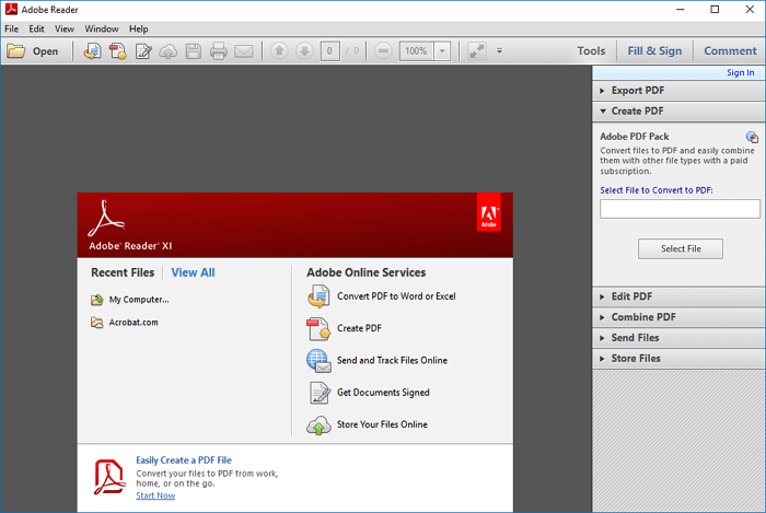 adobe pdf editor desktop