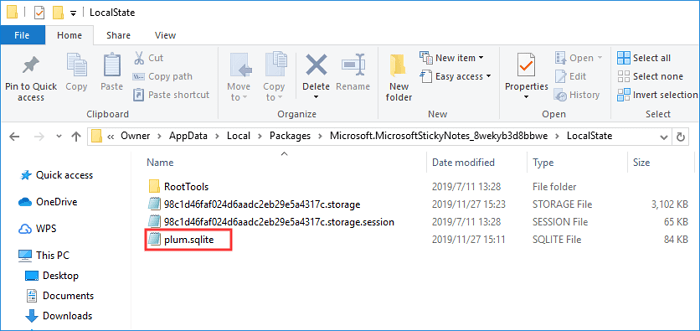 svale gear Berri How to Recover Deleted Sticky Notes on Windows 10/8/7 - EaseUS