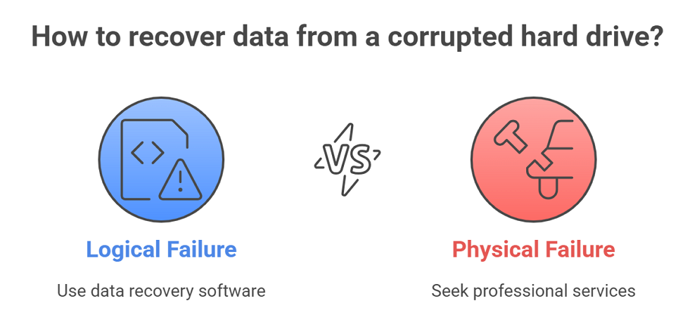 Can You Recover Data on a Corrupted Hard Drive