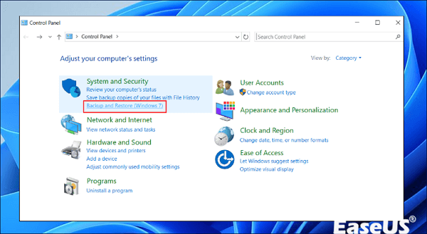 Sauvegarde et restauration