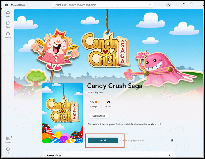 Candy Crush Saga Online - Download