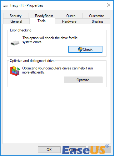 Naciśnij przycisk sprawdzania