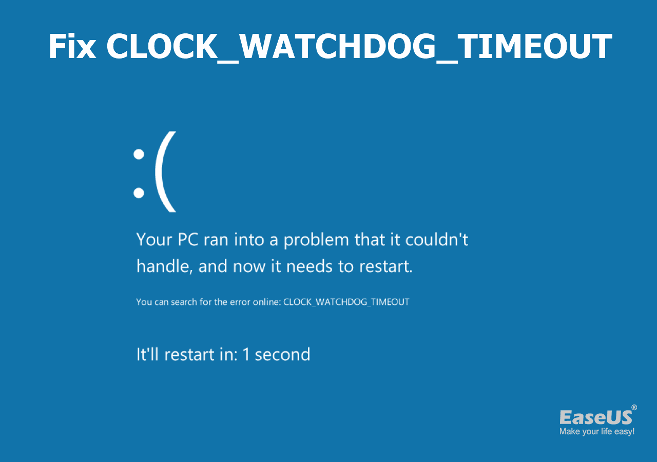 Ultimate Guide: Fix the Clock Watchdog Timeout Error in Windows 10