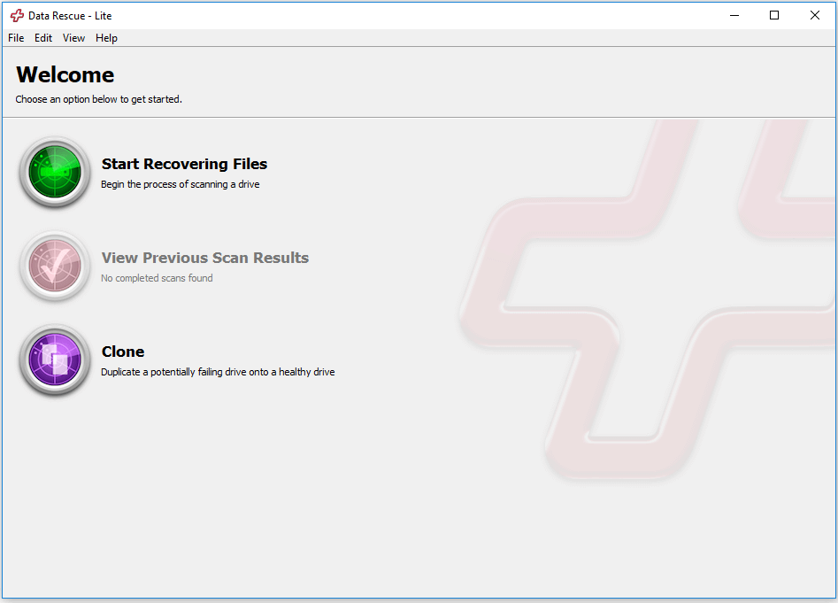 ซอฟต์แวร์กู้คืนข้อมูลที่ดีที่สุดสำหรับ Windows- Data Rescue 5