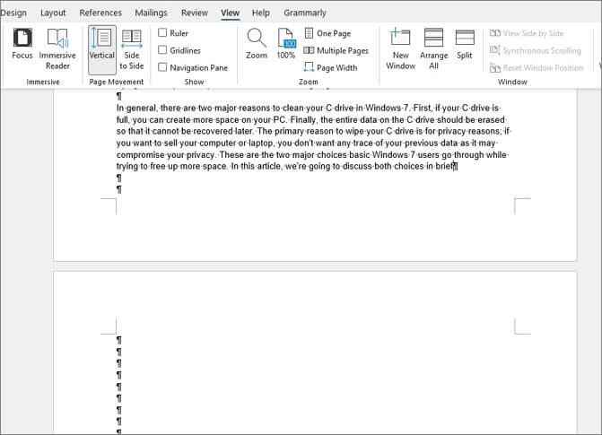How to Delete a Page in Word That Won't Delete - EaseUS