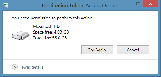Destination Folder Access Denied In Windows 10 8 7 Fixed Easeus