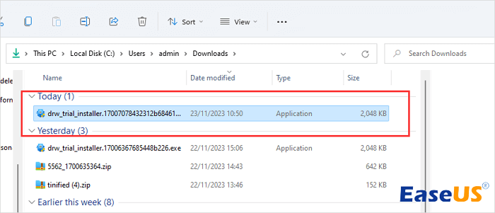 kliknij dwukrotnie, aby obudzić instalatora