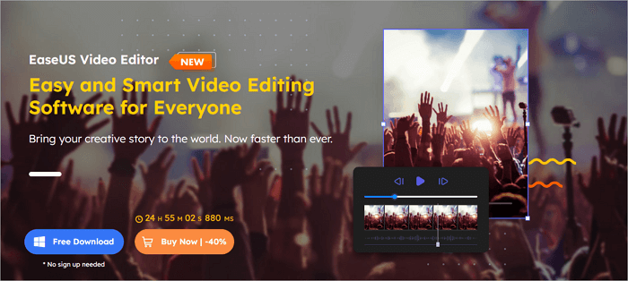 Editor Video EaseUS