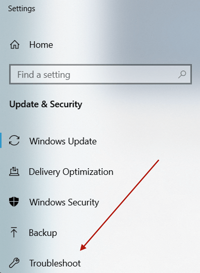 jalankan pemecah masalah pembaruan Windows