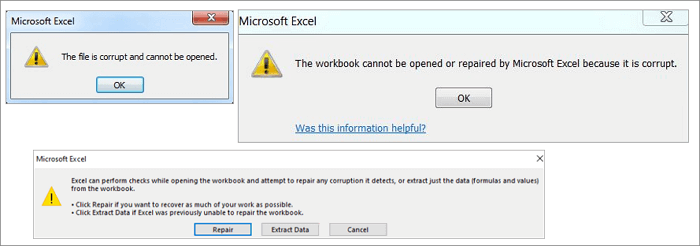 How To Recover Corrupted Macro-Enabled Excel File With Top 5 Ways - Easeus