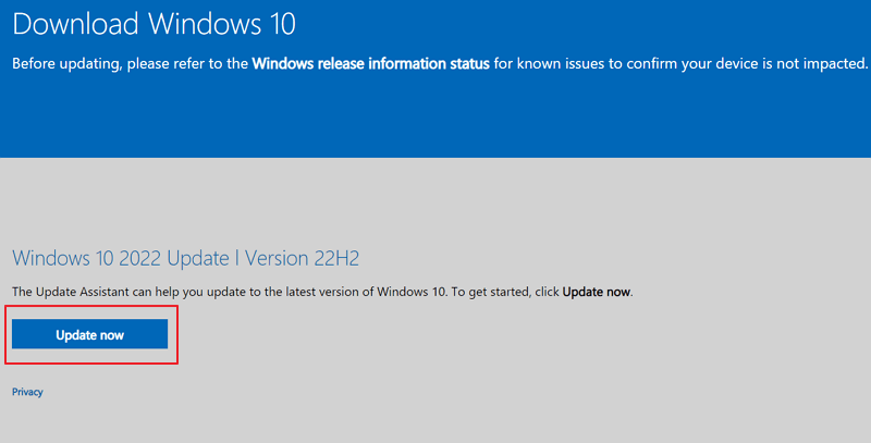 강제 업데이트 Windows 10-1