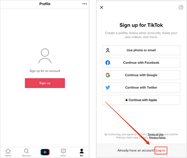 How To Recover Tik Tok Account