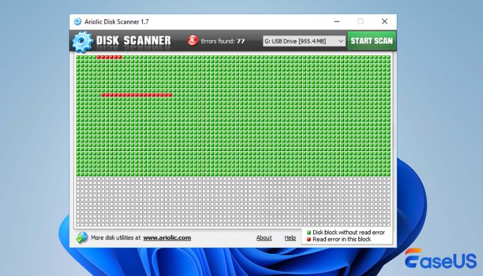 Skaner dysków Ariolic