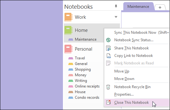 Löschen Sie das OneNote-Notizbuch von OneDrive