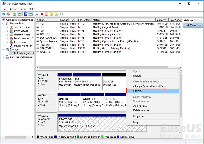 Fix CHKDSK cannot open volume for direct access - method 2