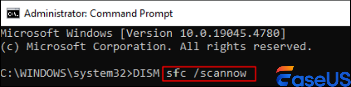 Geben Sie den SFC-Befehl ein