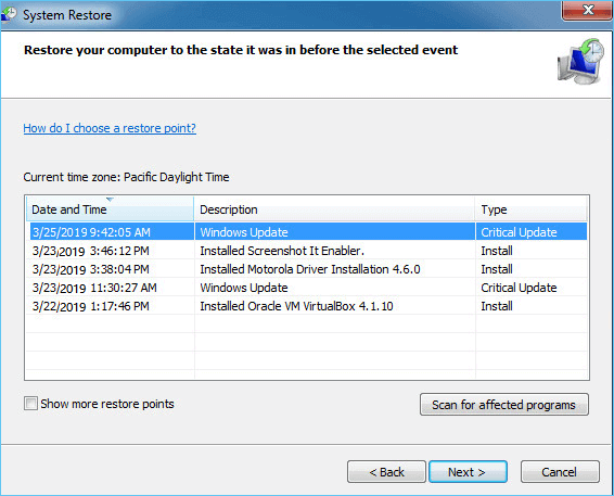 can my recovery partition repair corrupted files