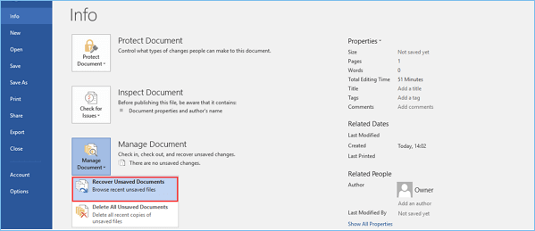 How To Recover An Unsaved Word Document – Restore A Deleted Word File