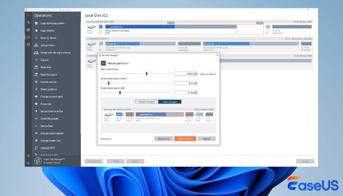 Menedżer dysków twardych Paragon