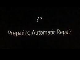 A captura de tela de loop de preparar o reparo automático